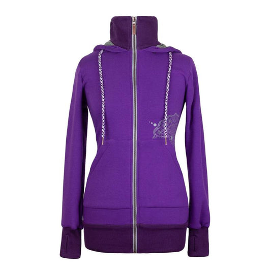 Angel Wings Babywearing Hoodie Purple - Babywearing OuterwearLittle Zen One4136305203