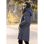 Angel Wings Babywearing Long Coat Grey Babywearing Outerwear