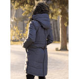 Angel Wings Babywearing Long Coat Grey Babywearing Outerwear