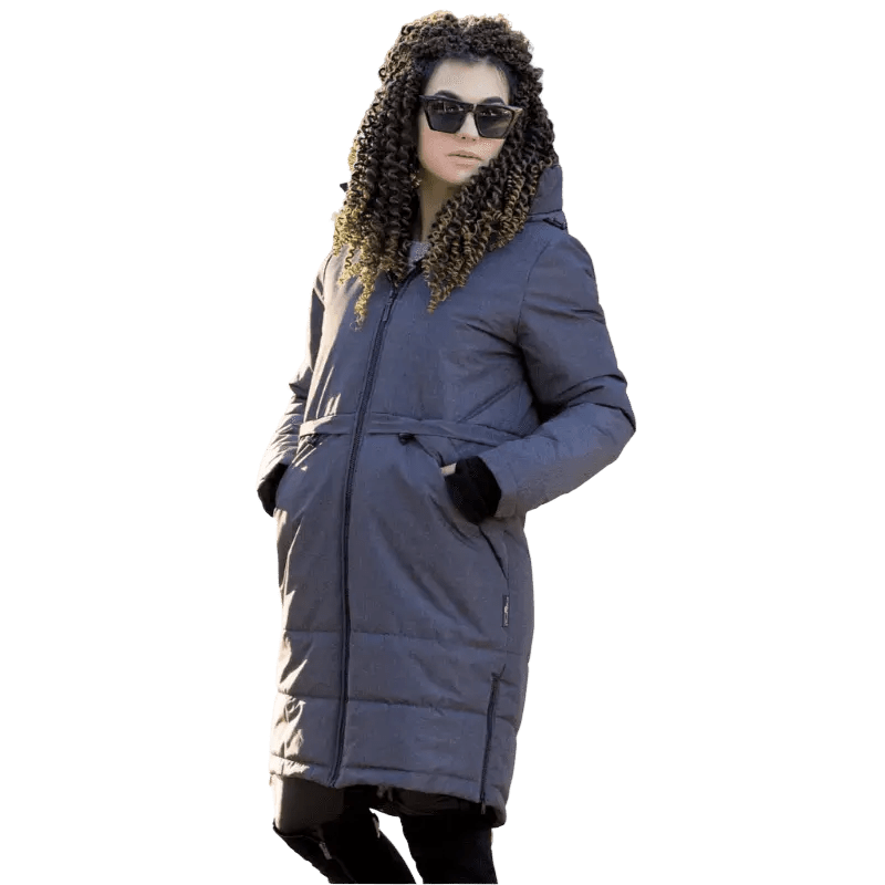 Angel Wings Babywearing Long Coat Grey - Babywearing OuterwearLittle Zen One4157017919