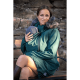 Angel Wings Babywearing Softshell Coat Green - Babywearing OuterwearLittle Zen One36753744