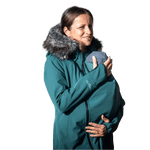 Angel Wings Babywearing Softshell Coat Green - Babywearing OuterwearLittle Zen One36753744