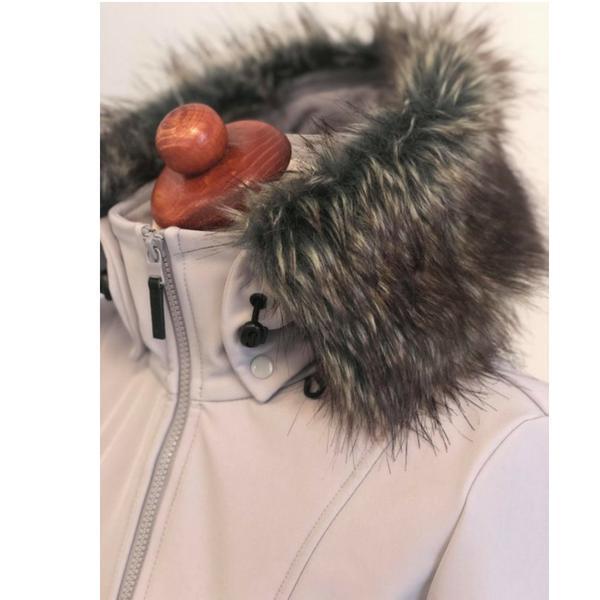 Angel Wings Babywearing Softshell Coat Grey - Babywearing OuterwearLittle Zen One
