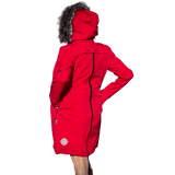 Angel Wings Babywearing Softshell Coat Red-Babywearing Outerwear-Angel Wings-canada and usa-Little Zen One-4