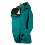 Angel Wings Babywearing Softshell Jacket Bottle Green - Babywearing OuterwearLittle Zen One