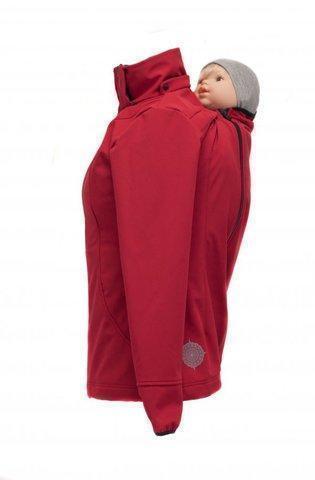 Angel Wings Babywearing Softshell Jacket Red - Babywearing OuterwearLittle Zen One