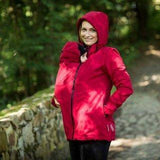 Angel Wings Babywearing Softshell Jacket Red - Babywearing OuterwearLittle Zen One