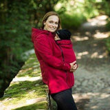 Angel Wings Babywearing Softshell Jacket Red - Babywearing OuterwearLittle Zen One