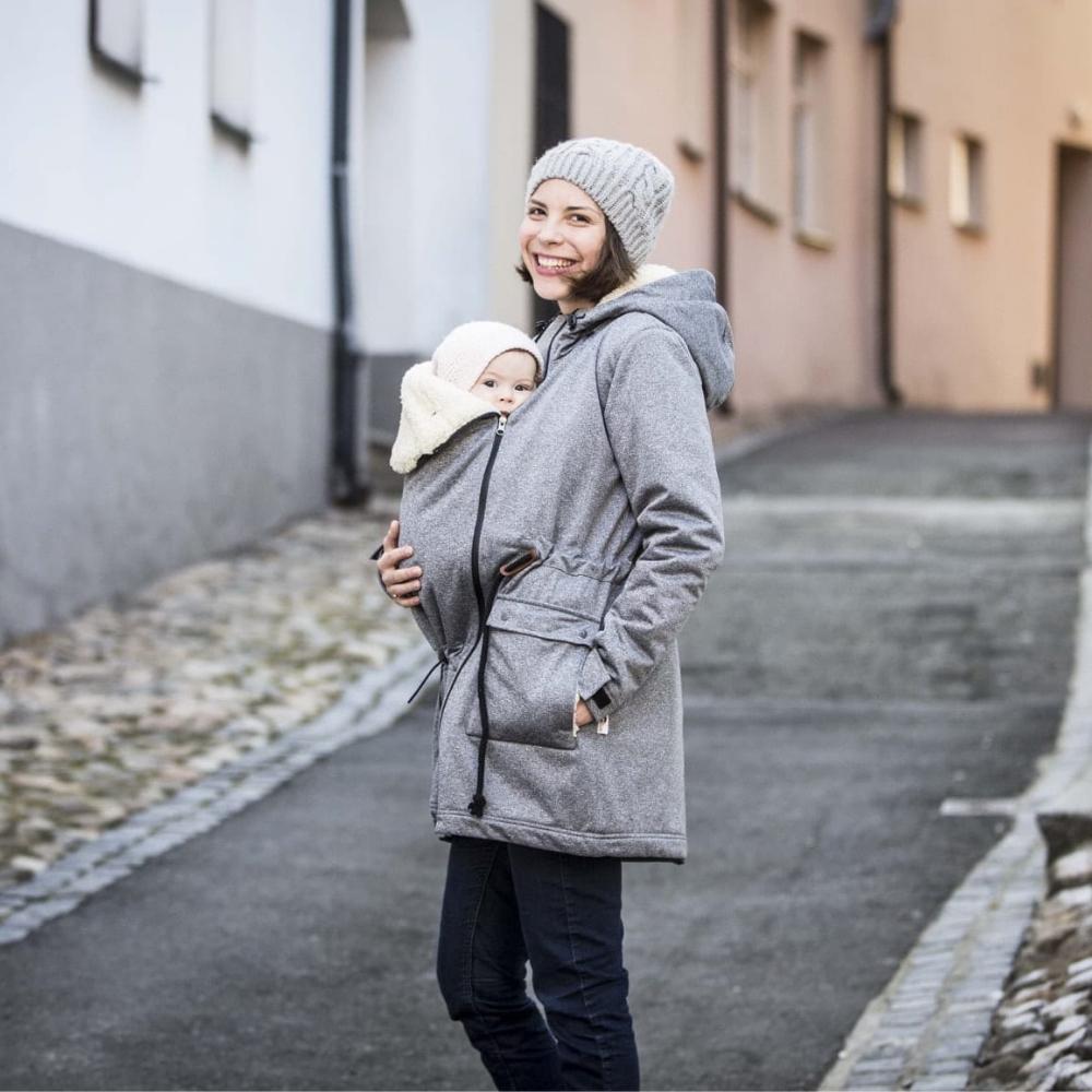 Angel Wings Babywearing Softshell Parka - Babywearing OuterwearLittle Zen One