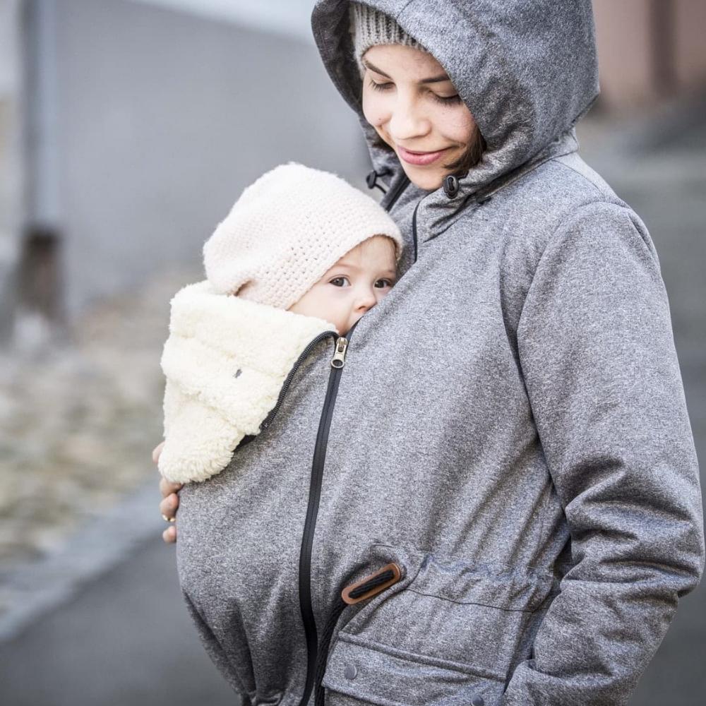 Angel Wings Babywearing Softshell Parka - Babywearing OuterwearLittle Zen One