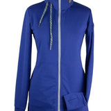 Angel Wings Babywearing Sweatshirt Cobalt Blue Babywearing Outerwear
