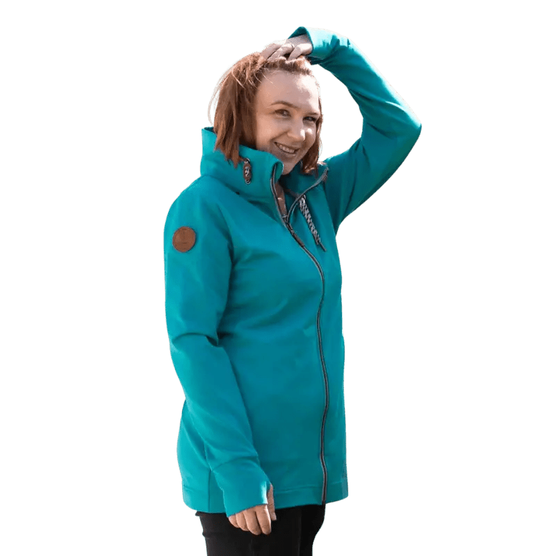 Angel Wings Babywearing Sweatshirt Teal - Babywearing OuterwearLittle Zen One17238864