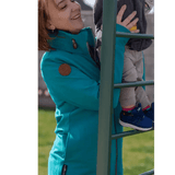 Angel Wings Babywearing Sweatshirt Teal - Babywearing OuterwearLittle Zen One17238864