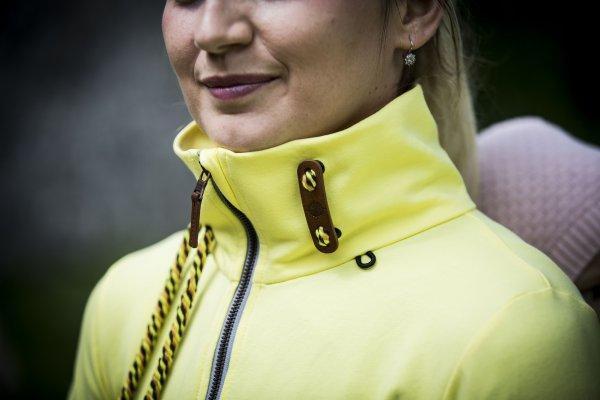Angel Wings Babywearing Sweatshirt Yellow - Babywearing OuterwearLittle Zen One4142454235