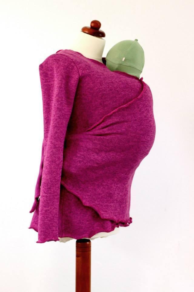 Angel Wings Babywearing Warm Wrap Sweater - Babywearing OuterwearLittle Zen One