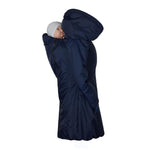 Angel Wings Babywearing Winter Coat Dark Blue - Babywearing OuterwearLittle Zen One4157018963