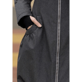 Angel Wings Babywearing Winter Coat Grey - Babywearing OuterwearLittle Zen One02072400