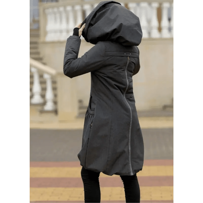 Angel Wings Babywearing Winter Coat Grey - Babywearing OuterwearLittle Zen One02072400