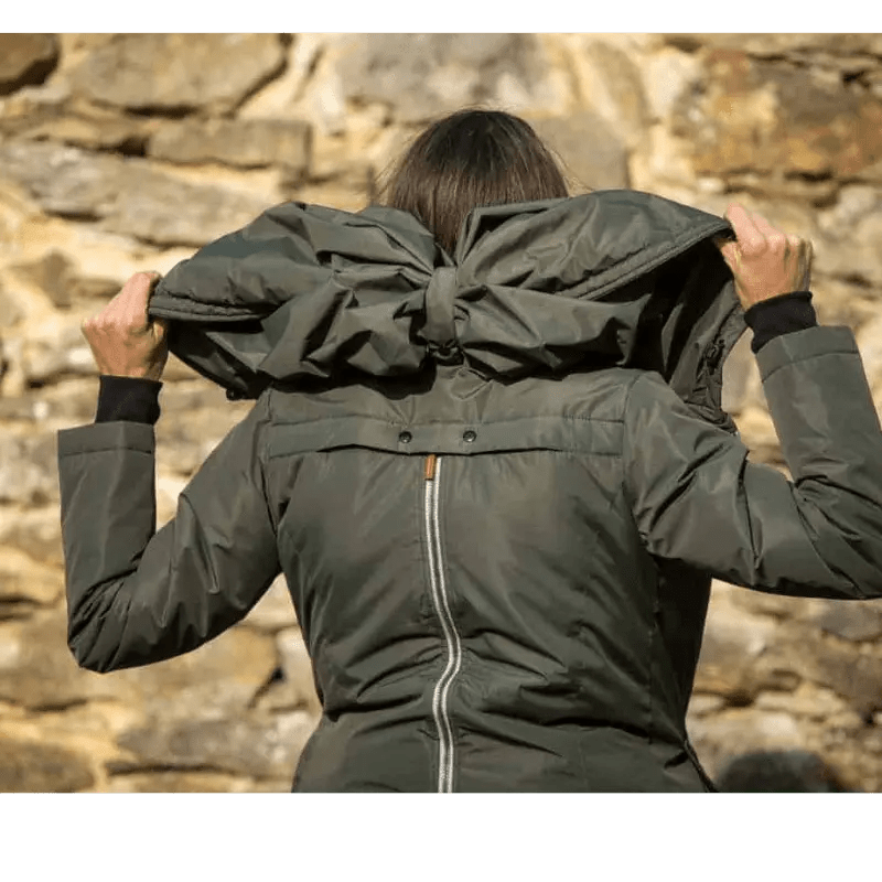 Angel Wings Babywearing Winter Coat Khaki Babywearing Outerwear