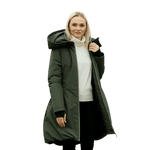 Angel Wings Babywearing Winter Coat Khaki - Babywearing OuterwearLittle Zen One16601424