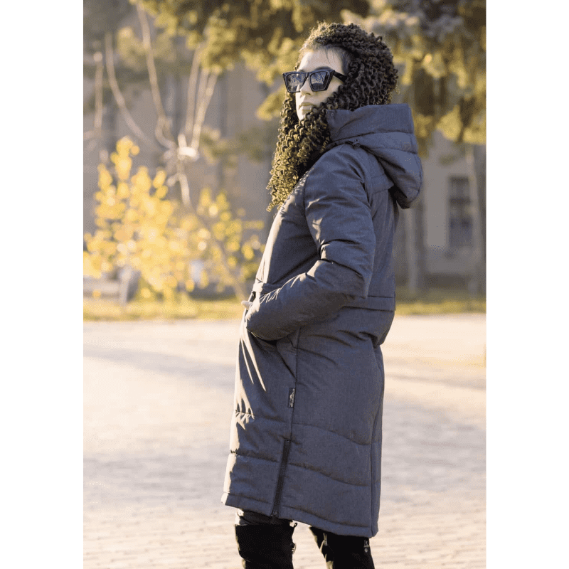 Parka coat with angel wings 2025