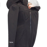 Angel Wings Black Babywearing Softshell Jacket Babywearing Outerwear