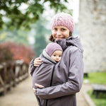 Angel Wings Softshell Coat Grey - Babywearing OuterwearLittle Zen One