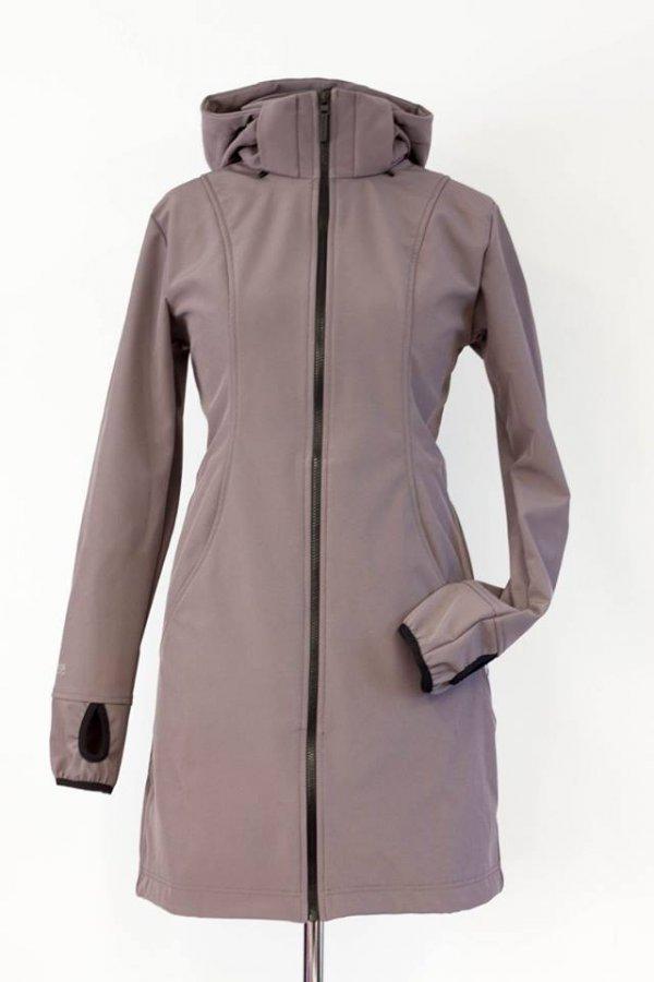Angel Wings Softshell Coat Grey - Babywearing OuterwearLittle Zen One