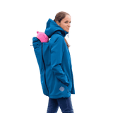 Angel Wings Teal Blue Babywearing Softshell Jacket Babywearing Outerwear