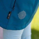 Angel Wings Teal Blue Babywearing Softshell Jacket - Babywearing OuterwearLittle Zen One09026640