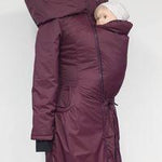 Angel Wings Winter Coat Boysenberry - Babywearing OuterwearLittle Zen One