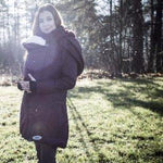 Angel Wings Winter Coat Boysenberry - Babywearing OuterwearLittle Zen One