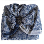 Azulejo linen DidySling Ring Sling by Didymos - Ring SlingLittle Zen One4048554704759