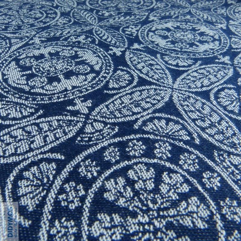 Azulejo linen Woven Wrap by Didymos-Woven Wrap-Didymos-canada and usa-Little Zen One-4