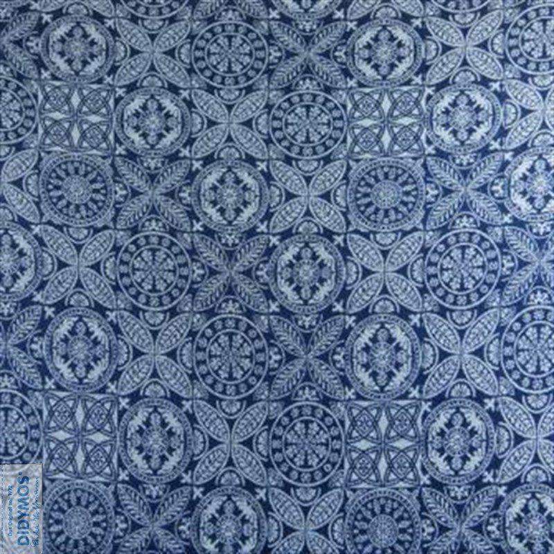 Azulejo linen Woven Wrap by Didymos-Woven Wrap-Didymos-canada and usa-Little Zen One-5