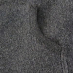 Babywearing Cover Babydos Boiled Wool Anthracite Grey Babywearing Outerwear