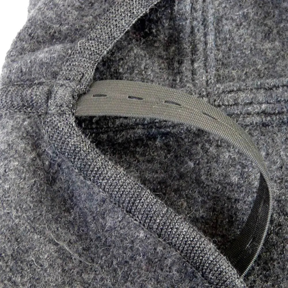 Babywearing Cover BabyDos Boiled Wool Anthracite Grey - Babywearing OuterwearLittle Zen One4143998143