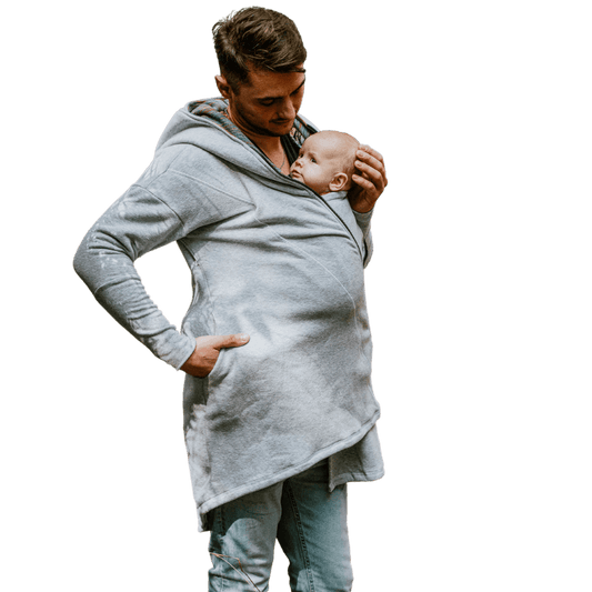 Babywearing Hoodie Colorful Wind by LennyLamb-Babywearing Outerwear-LennyLamb-canada and usa-Little Zen One-1