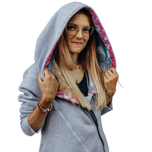 Babywearing Hoodie Dragonfly Rainbow by LennyLamb - Babywearing OuterwearLittle Zen One