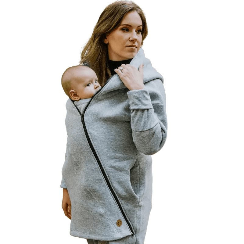 Babywearing Hoodie Peacocks Tail Fantasy