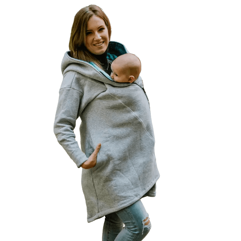 Babywearing Hoodie Peacock's Tail Fantasy by LennyLamb - Babywearing OuterwearLittle Zen One5907557786584