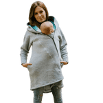 Babywearing Hoodie Peacocks Tail Fantasy