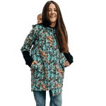 Babywearing Hoodie Tropical Garden by LennyLamb - Babywearing OuterwearLittle Zen One5907557775250