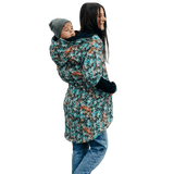 Babywearing Hoodie Tropical Garden by LennyLamb - Babywearing OuterwearLittle Zen One5907557775250