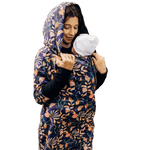 Babywearing Hoodie Vintage Flowers by LennyLamb - Babywearing OuterwearLittle Zen One73077328