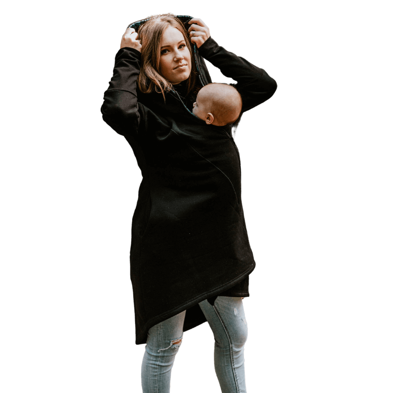 Babywearing Hoodie Wild Soul Daedalus by LennyLamb-Babywearing Outerwear-LennyLamb-canada and usa-Little Zen One-1