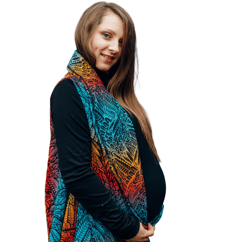 Babywearing Long Cardigan Wild Soul Daedalus by LennyLamb-Babywearing Outerwear-LennyLamb-canada and usa-Little Zen One-2