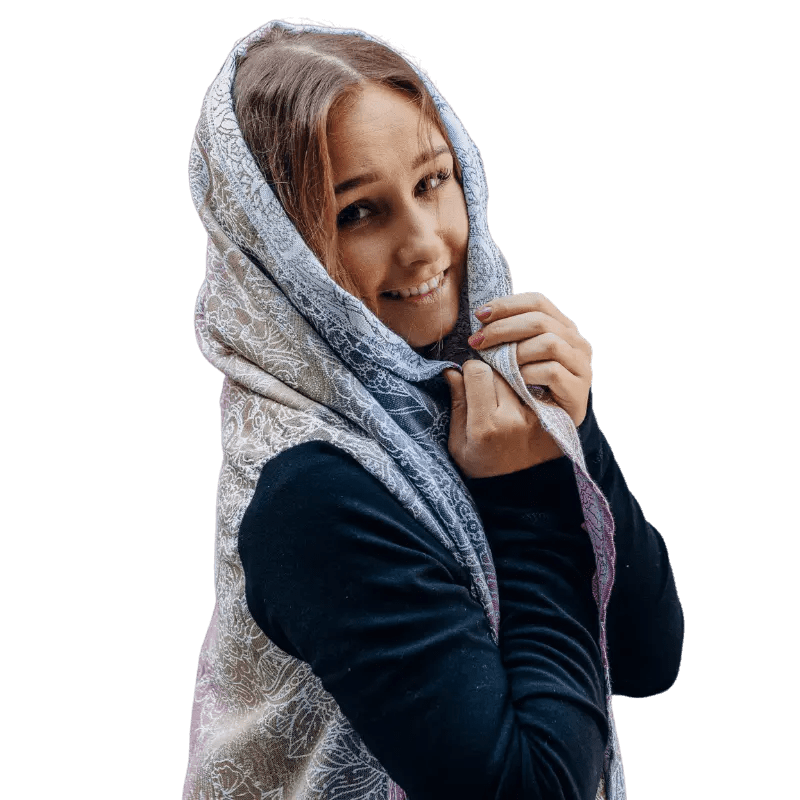 Babywearing Long Cardigan Wild Wine by LennyLamb - Babywearing OuterwearLittle Zen One5907557767194