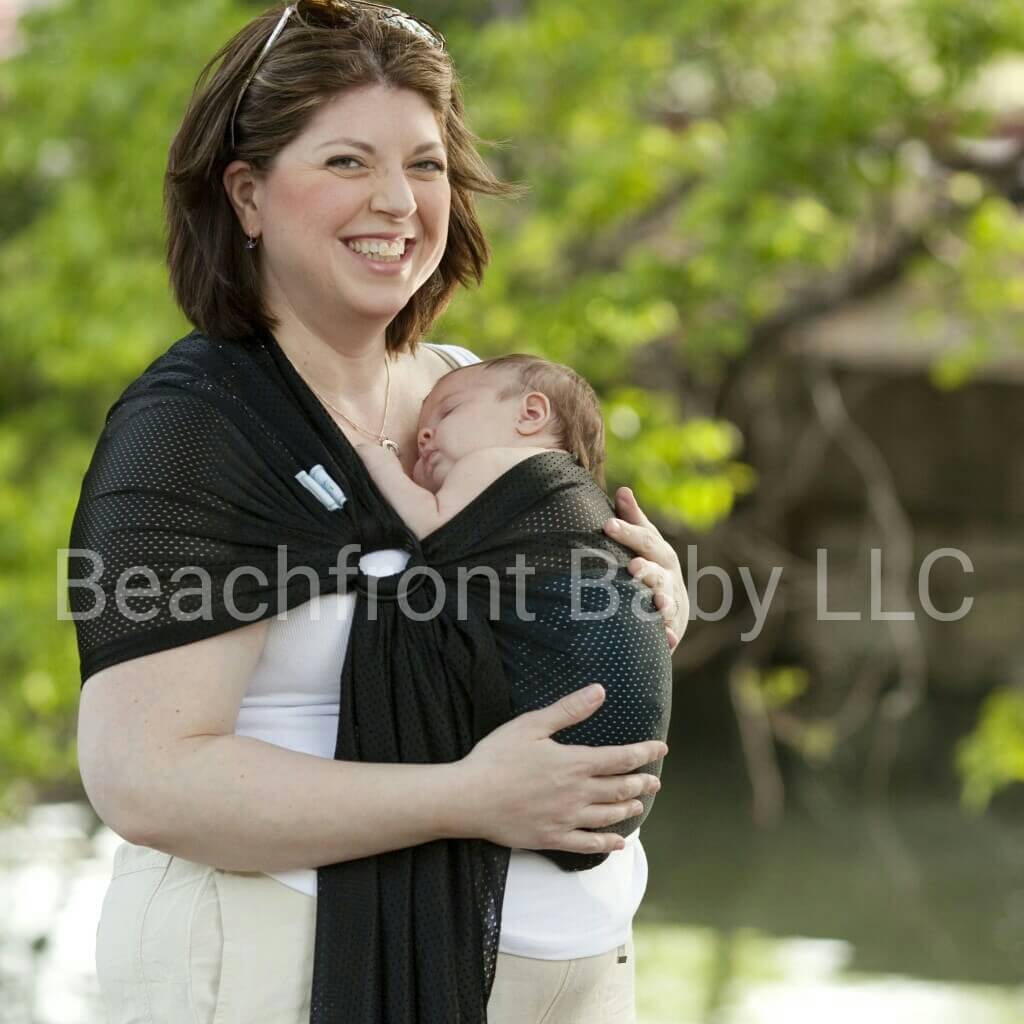 Beachfront Baby Water Ring Sling Midnight Sky-Water Carrier-Beachfront Baby-canada and usa-Little Zen One-1