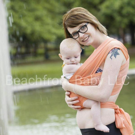 Beachfront Baby Water Wrap Coral Sea-Water Carrier-Beachfront Baby-canada and usa-Little Zen One-1